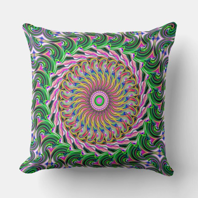 Arte de Caleidoscopio 31 Almohadas (Anverso)