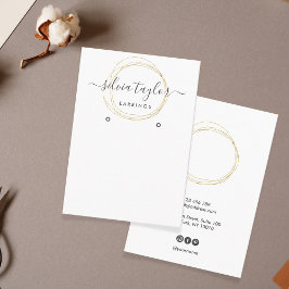 Arte de caligrafía moderna Tarjeta de visualizació