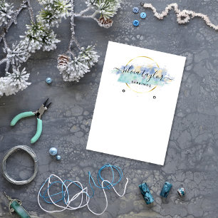 Arte de caligrafía Tarjeta de visualización de Ear