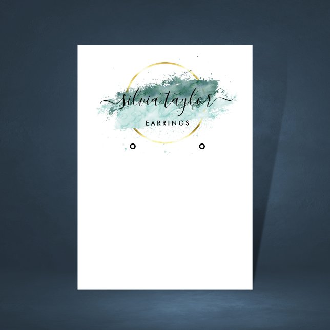 Arte de caligrafía Tarjeta de visualización de Ear (Subido por el creador)