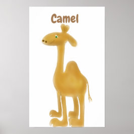Arte de camello para guardería o sala de juegos di