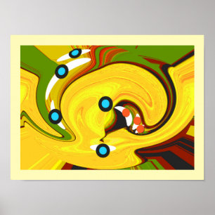 Arte de camino dorado