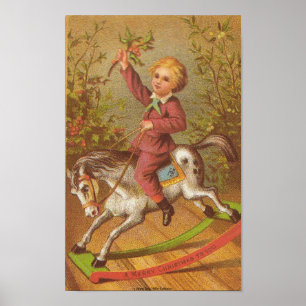 ARTE DE CANVAS - ARTE DE 1800 DE CHROMOLITHOGRAPH