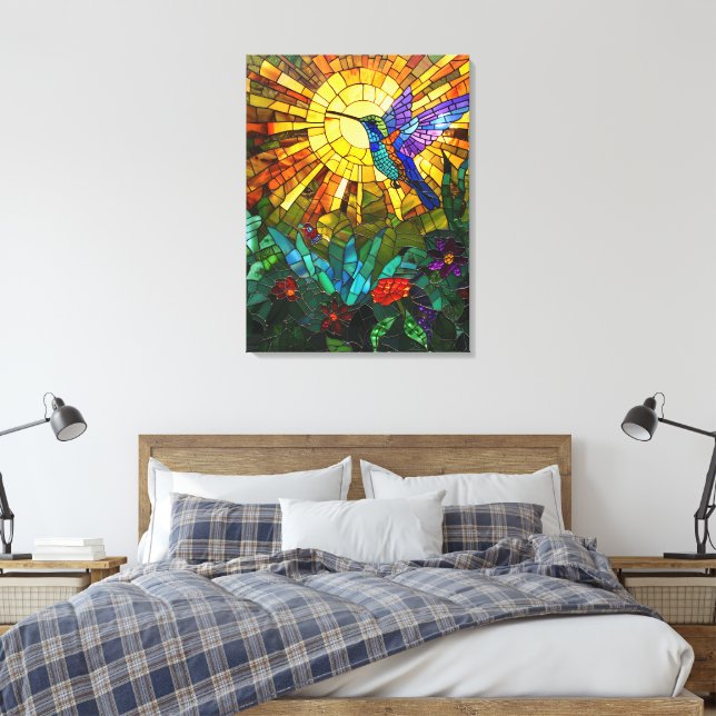 Arte de Canvas de Hummingbird (Insitu(Dormitorio))