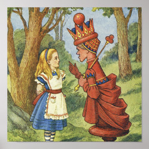 Arte de canvas de la Reina Roja