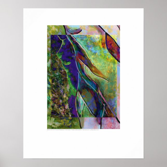 Arte de carátula - Mujer neón - Montreuil (Frente)