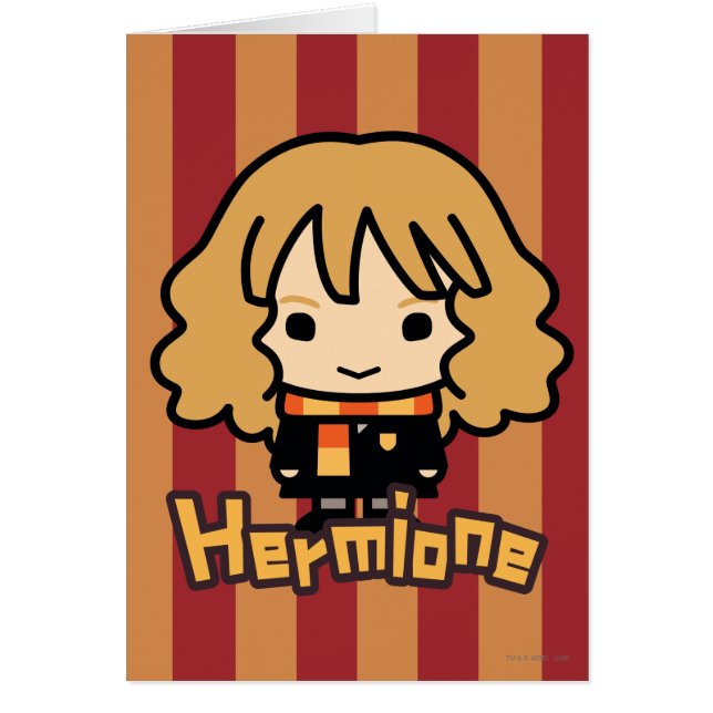 Arte de caricatura de Hermione Granger (Frente)