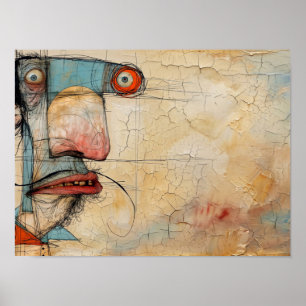 Arte de Caricatura de Rostro Caprichoso