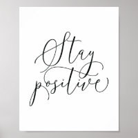 Arte de cartel de cita motivacional | Mantente pos