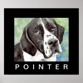 Arte de cartel de puntero