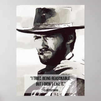 Arte de cartel de retrato western vintage