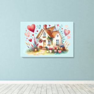 Arte de Casa del Corazón Cottagecore Caprichoso