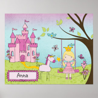 Arte de Castillo Princesa Personalizada