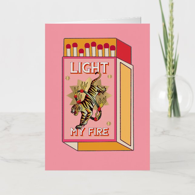 Arte de cerillas Light My Fire (Anverso)