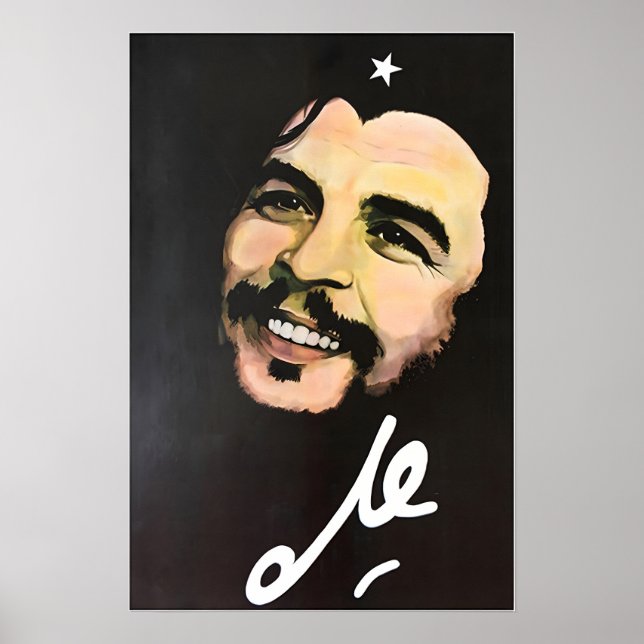 Arte de Che Guevara Impresión Cubana Póster de Cub (Frente)