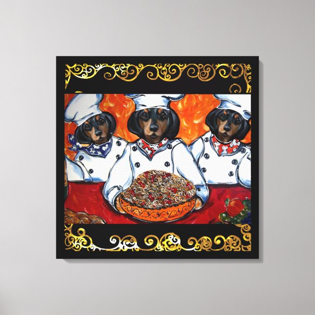 ARTE DE CHEF DACHSHUND      (Anverso)