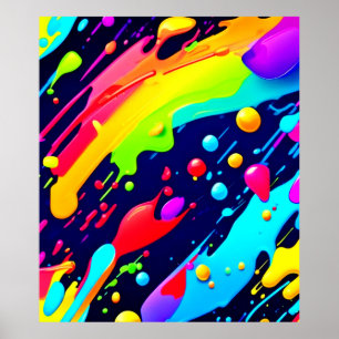 Arte de chispa arcoiris