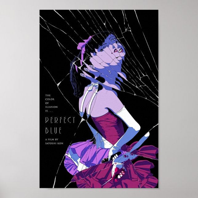 Arte de cine japonés Perfect Blue 1997 (Frente)
