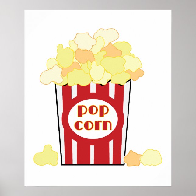 Arte de Cine Popcorn (Frente)