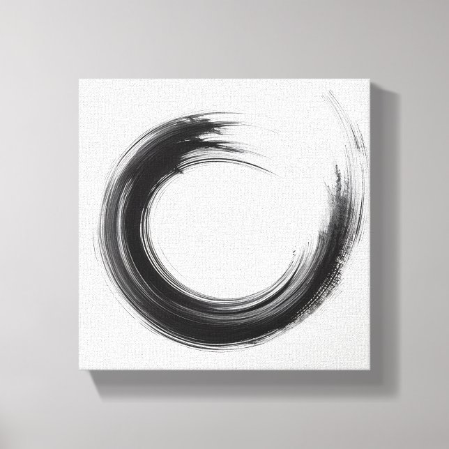 Arte de círculo abstracto minimalista moderno - Ne (Anverso)