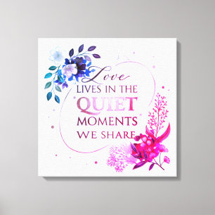 Arte de cita floral dorada elegante