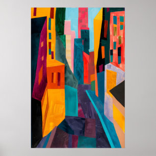 Arte de ciudad inspirado en Matisse Impresión Colo