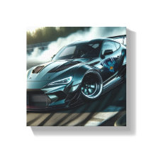 Arte de Coche a la Deriva con Armadura Tribal Carr