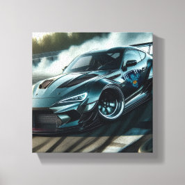 Arte de Coche a la Deriva con Armadura Tribal Carr