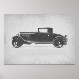 Arte de Coche Retro