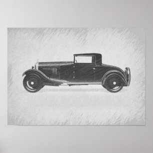 Arte de Coche Retro