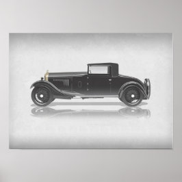 Arte de coche retro