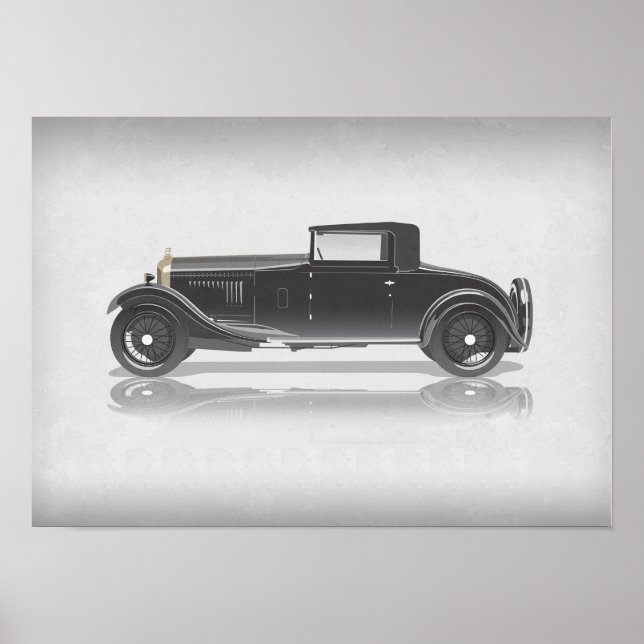 Arte de coche retro (Frente)