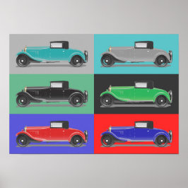 Arte de Coche Retro