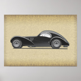 Arte de Coche Retro