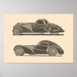 Arte de Coche Retro