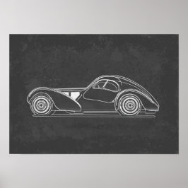 Arte de Coche Retro