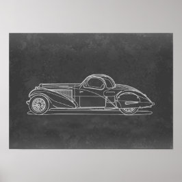 Arte de Coche Retro