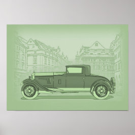 Arte de Coche Retro