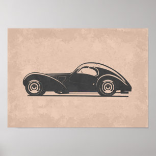 Arte de Coche Retro