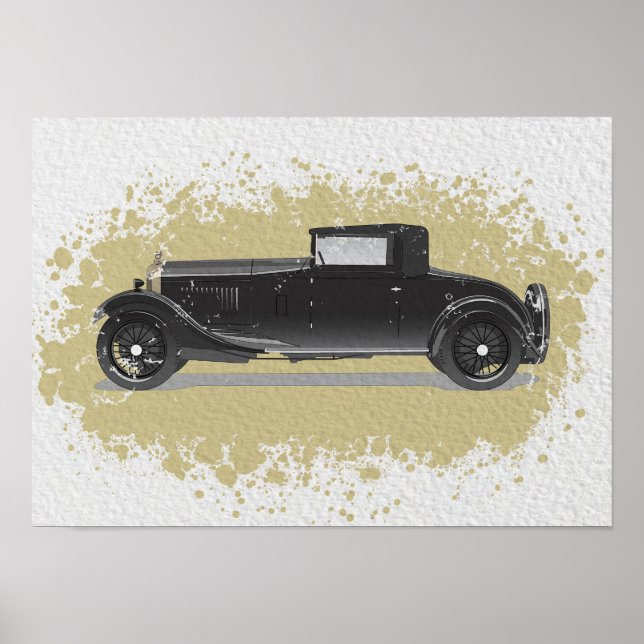 Arte de coches retro (Frente)