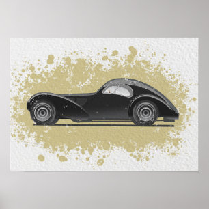 Arte de coches retro