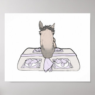 Arte de cocina de caballo divertido | Decoración d