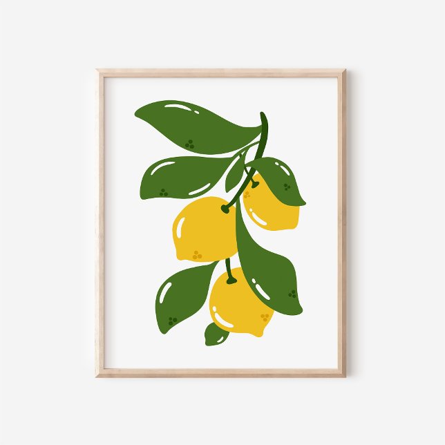 Arte de cocina de rama de limón coquette dibujada  (Subido por el creador)
