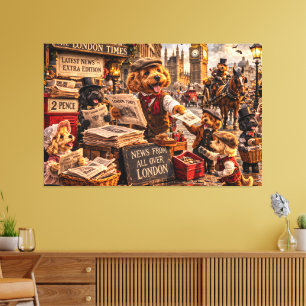 Arte de Cockapoo London Wall – Arte Vintage