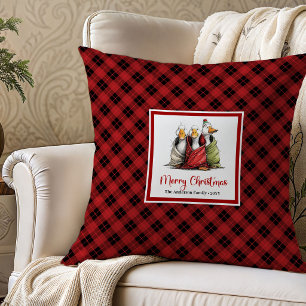 Arte de Cojín Decorativo de Navidad Ganso Capricho