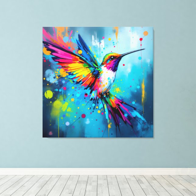 Arte de Colibrí (Insitu (piso de madera))