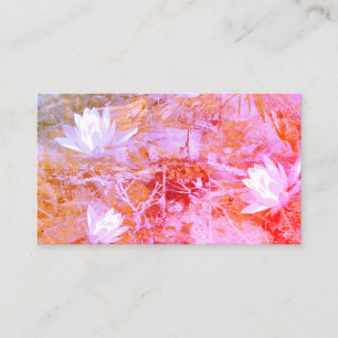 arte de collage de flores de plantilla de tarjetas