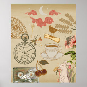 Arte De Collage Vintage