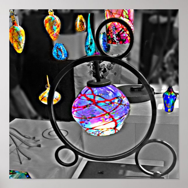 Arte de color de vidrio (Frente)