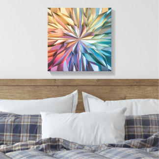 Arte de colores de lienzo